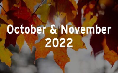 October/November 2022 Calendar