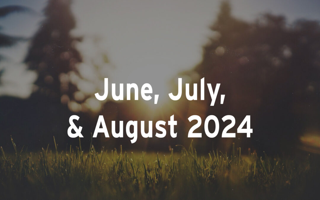 June/July/August 2024 Calendar