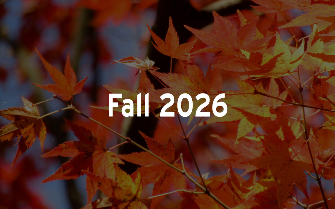 Fall 2026 Calendars